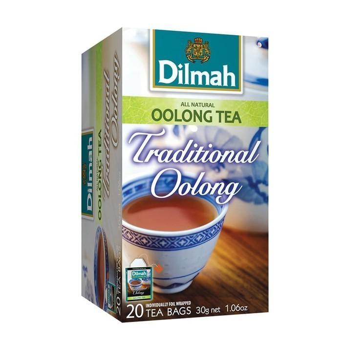 

Dilmah Tea Individual Envelope Traditional Oolong Tea 20's - Teh Celup