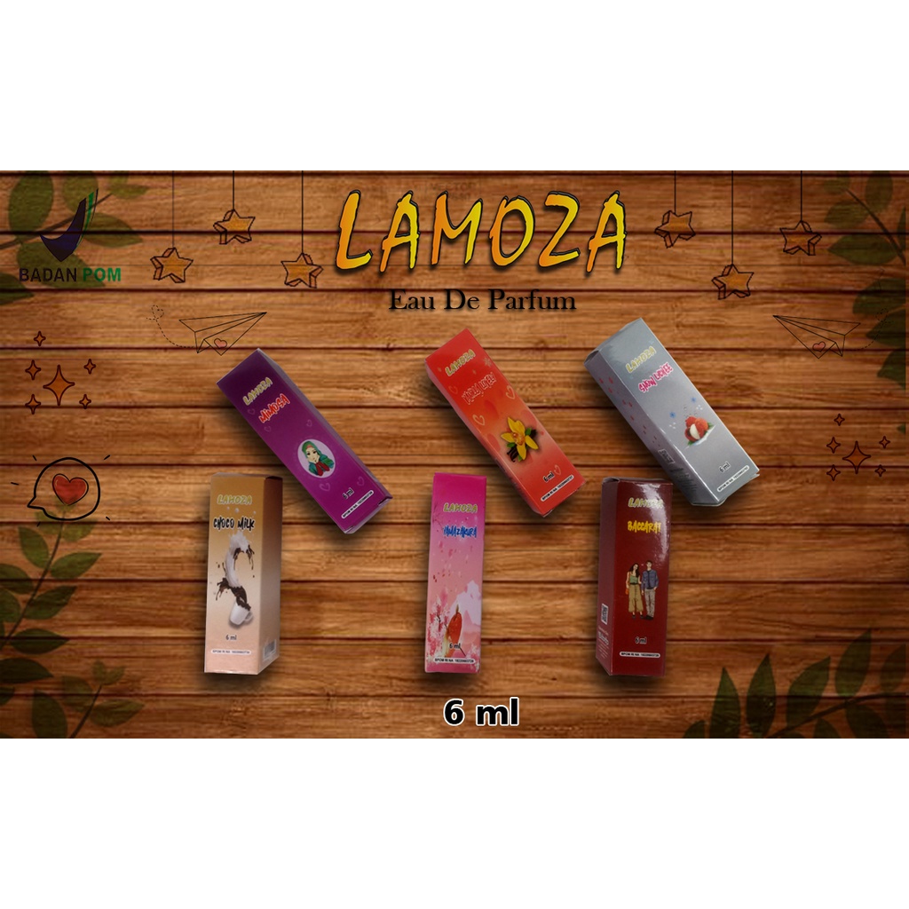 BPOM LAMOZA PARFUM ROLL ON 6 ML NON ALKOHOL
