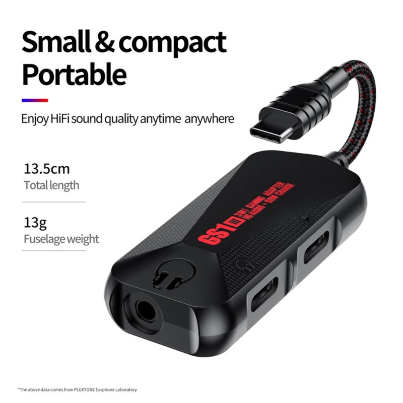 Btsg GS1 Kartu Suara Telepon Game Ayam 3in1 Game Sound Card Dengan Adaptor Charger USB-C Type-C Ke 3.5mm Fast Ch