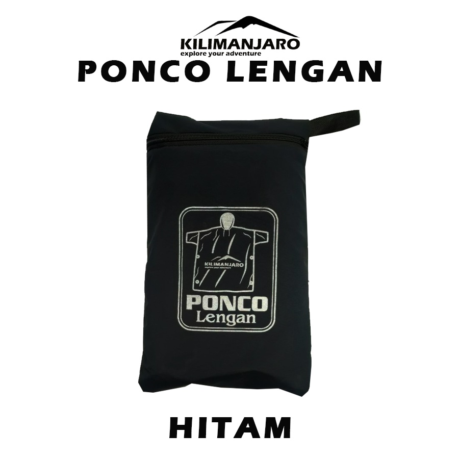 Ponco Lengan Kilimanjaro - Jas Hujan Poncho Kilimanjaro Multifungsi Bivak Flysheet 150x240