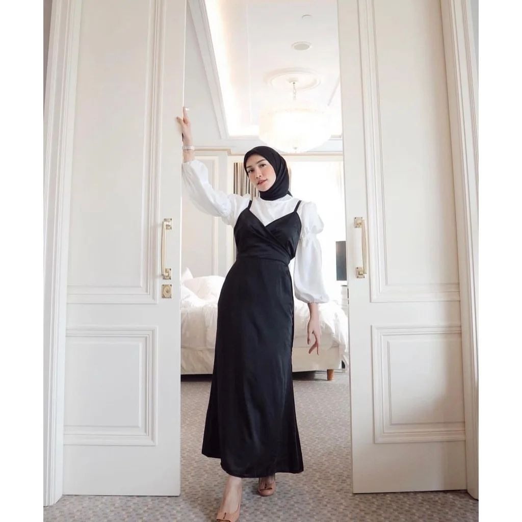 Alina overall dress | overall wanita