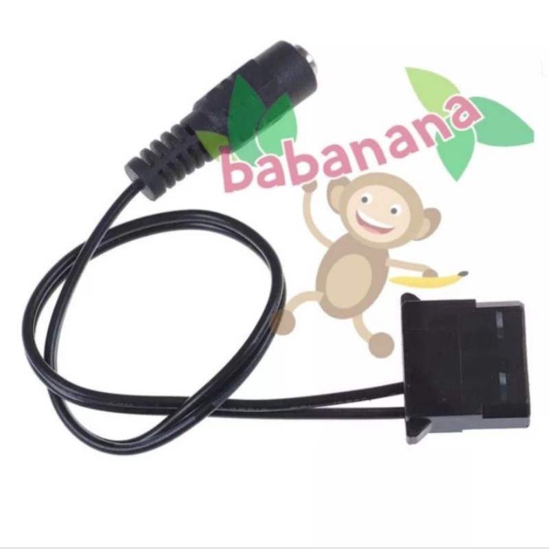 Molex 4-Pin Female &amp; Male DC Male 5521 Kabel Converter Adapter 12v