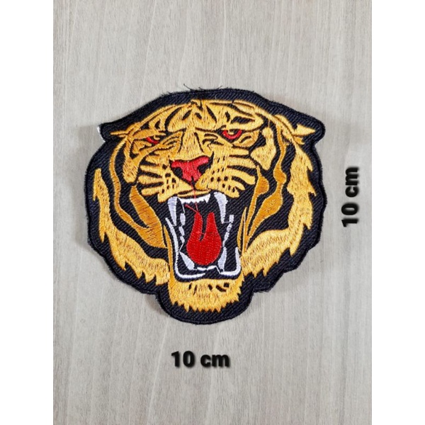 BORDIR/EMBLEM MACAN UKURAN 10 × 10 CM