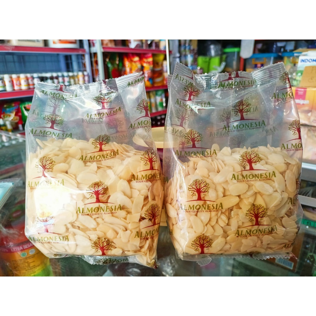 

Almonesia Kacang Almond Slice 250gr