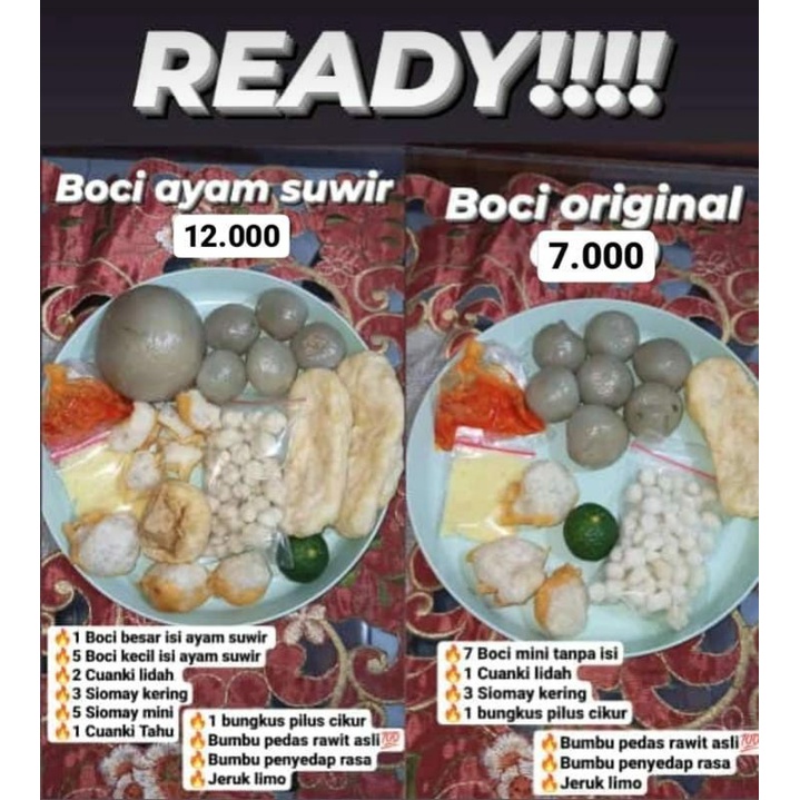 

BASO ACI || MURAH MERIAH