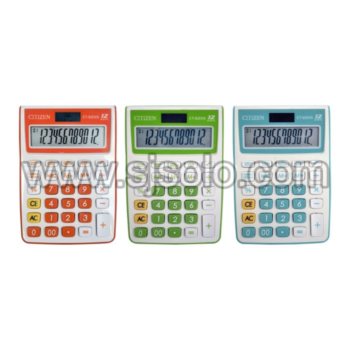 

Calculator CMZEN CT-520s 12 Digit Kalkulator mirip citizen