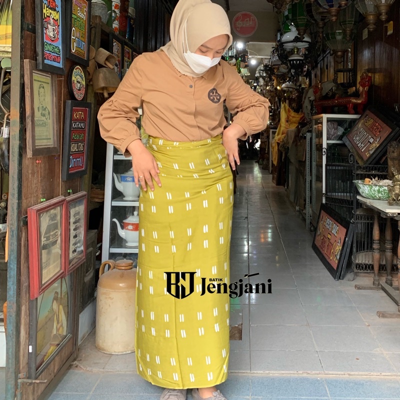 Rok Lilit Batik Jumputan Shibori Juminten Ori Handmade