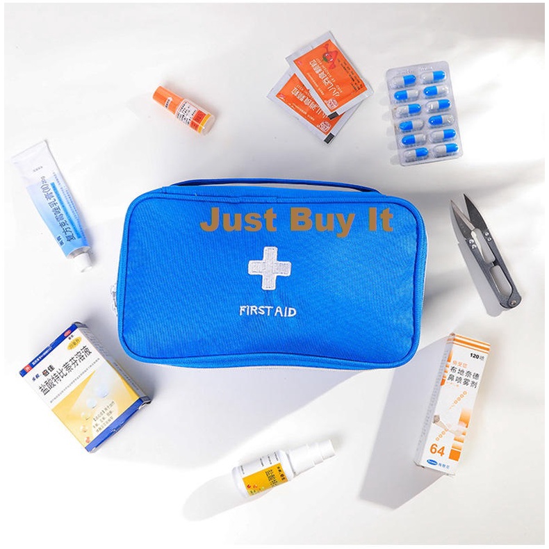 JBI-0217 Tas Obat P3K-Pouch Tas Obat P3K Travel-Tempat Penyimpanan Obat Organizer