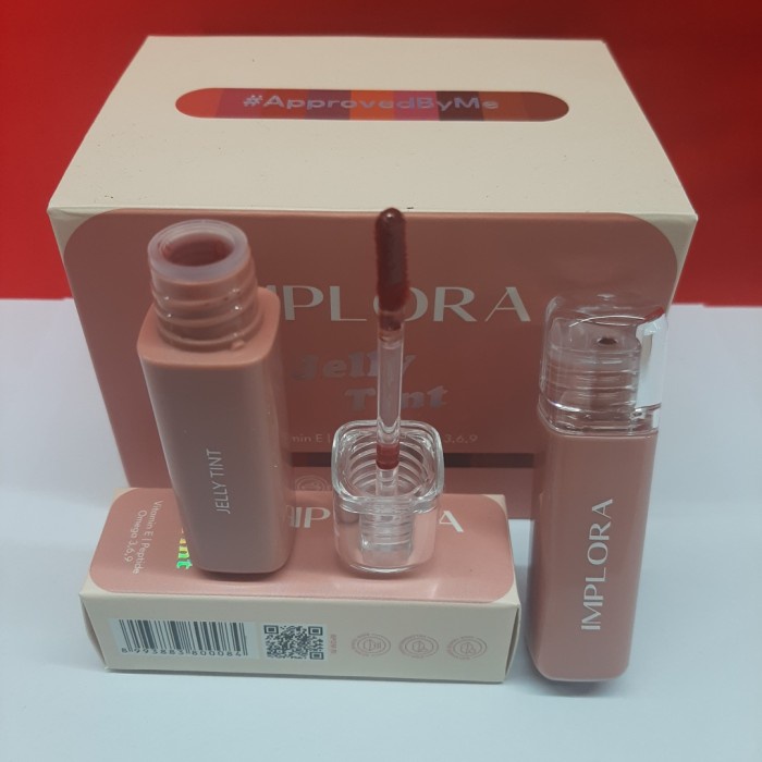 MURAH MERIAH LIP TINT JELLY TINT IMPLORA BPOM LUSINAN 