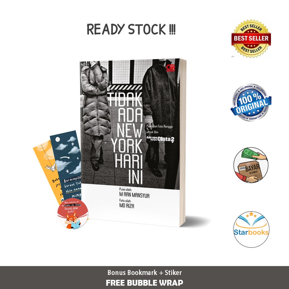 Buku Tidak Ada New York Hari Ini - Gramedia (Sastra)