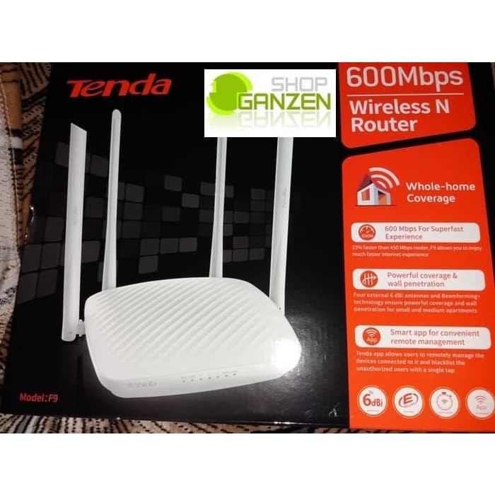Router Tenda F9 600Mbps Wall Killer