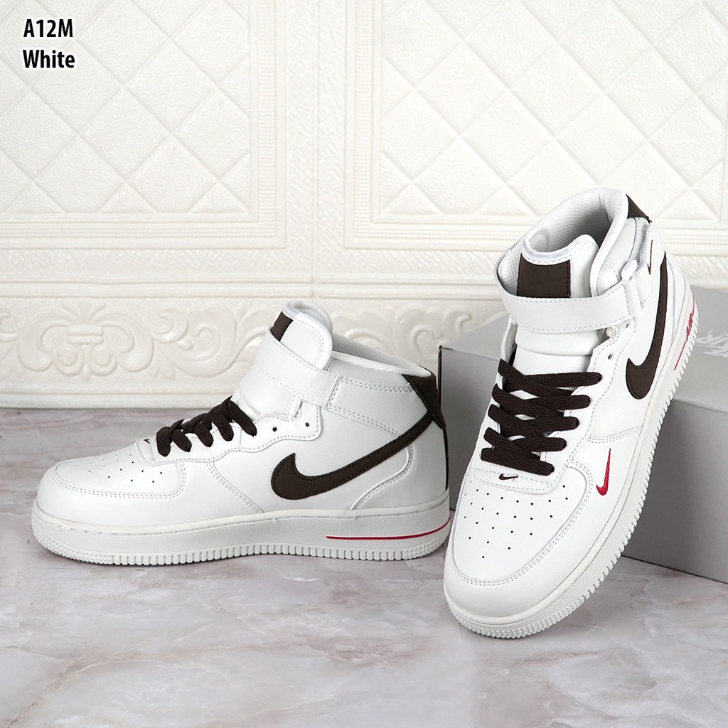 SEPATU BASKET COWOK NK AF1 AJ HIGH A12M A12F