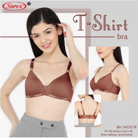 BRA SOREX BUSA TANPA KWAT KAIT 3 CUP B BRA 34135