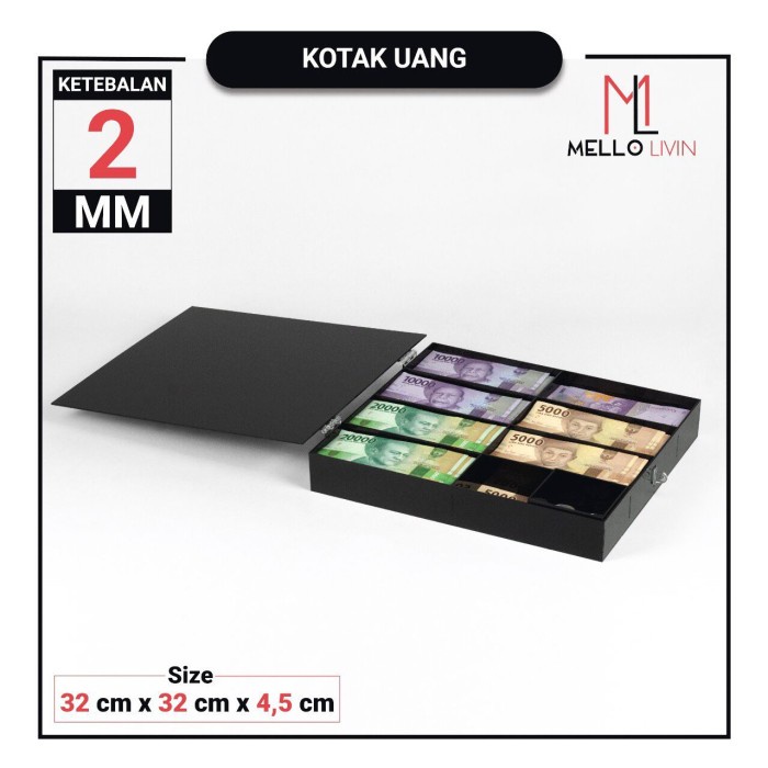 Laci Kotak Uang / Laci Uang / Box Uang / Tempat Penyimpanan Uang Cash Kasir