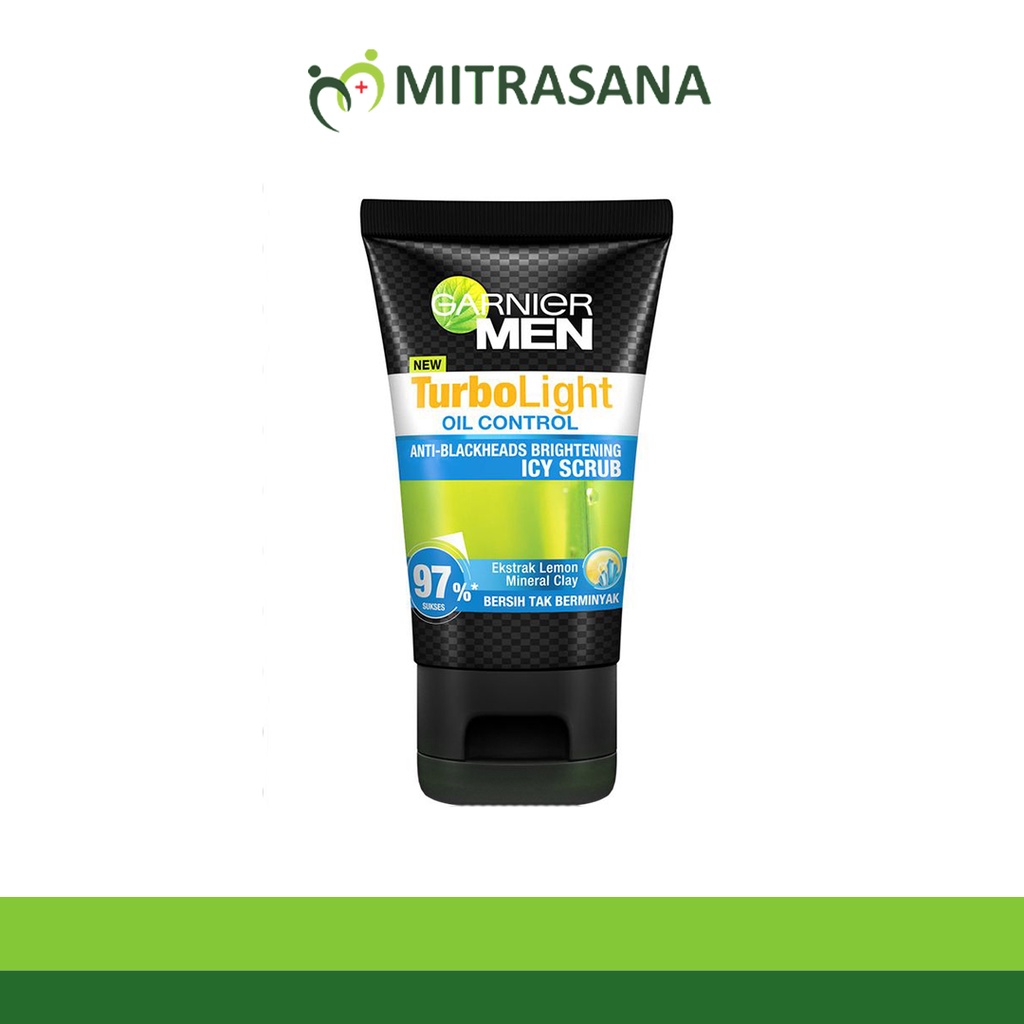 Garnier Men Turbolight Icy Scrub 100 ml