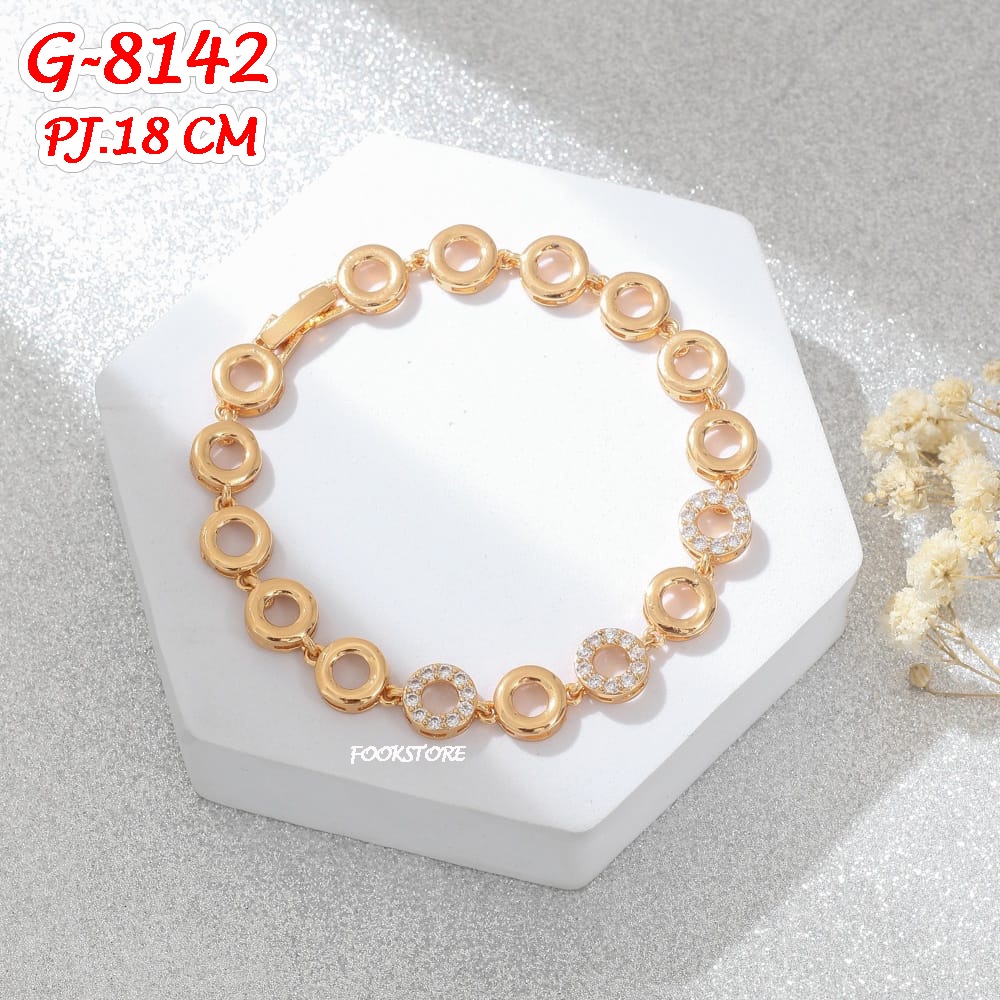 COD GELANG TANGAN WANITA PERHIASAN IMPOR G-832