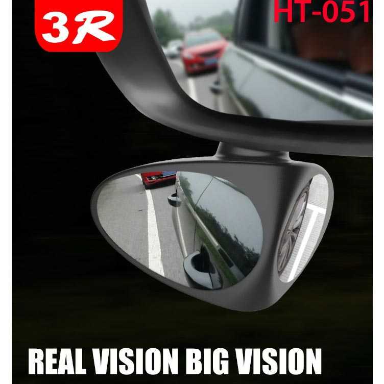 Kaca Spion Sudut Mobil Blindspot Wide Angle Big Vision - HT-046/HT-051