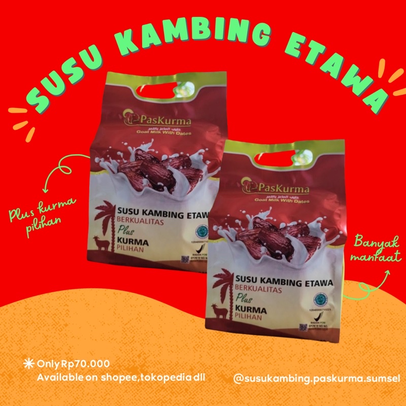 

Susu Kambing etawa plus kurma pilihan