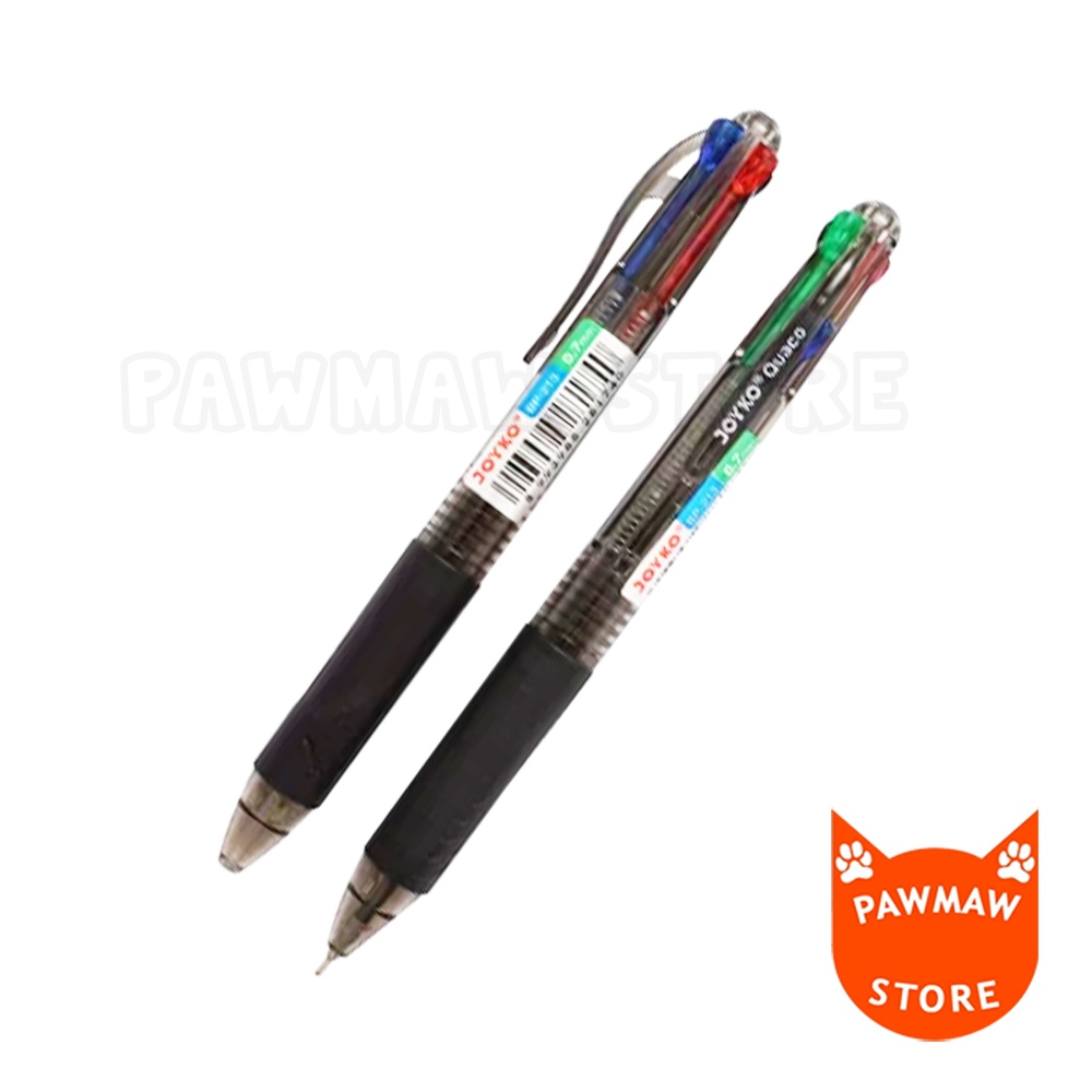 

Pulpen Joyko BP-213 Quaco 0.7 mm 4 Warna Colors ( 1pcs )