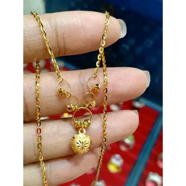 Kalung  emas asli kadar 375% kalung wanita