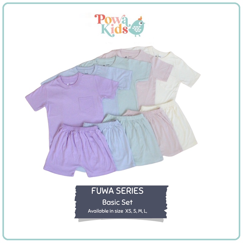 Powa Kids Fuwa Set | Baju Setelan Anak