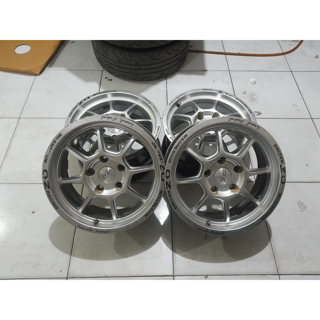 Velg Mobil Bekas Ring 15 OZ RACING R15 Lebar 7 Lubang 5X114,3 ET38