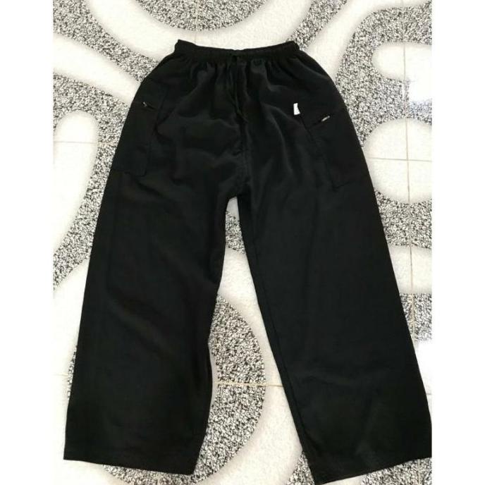 Satu Setel Baju Pangsi Hitam Polos-Setelan Baju Kampret Adat Sunda