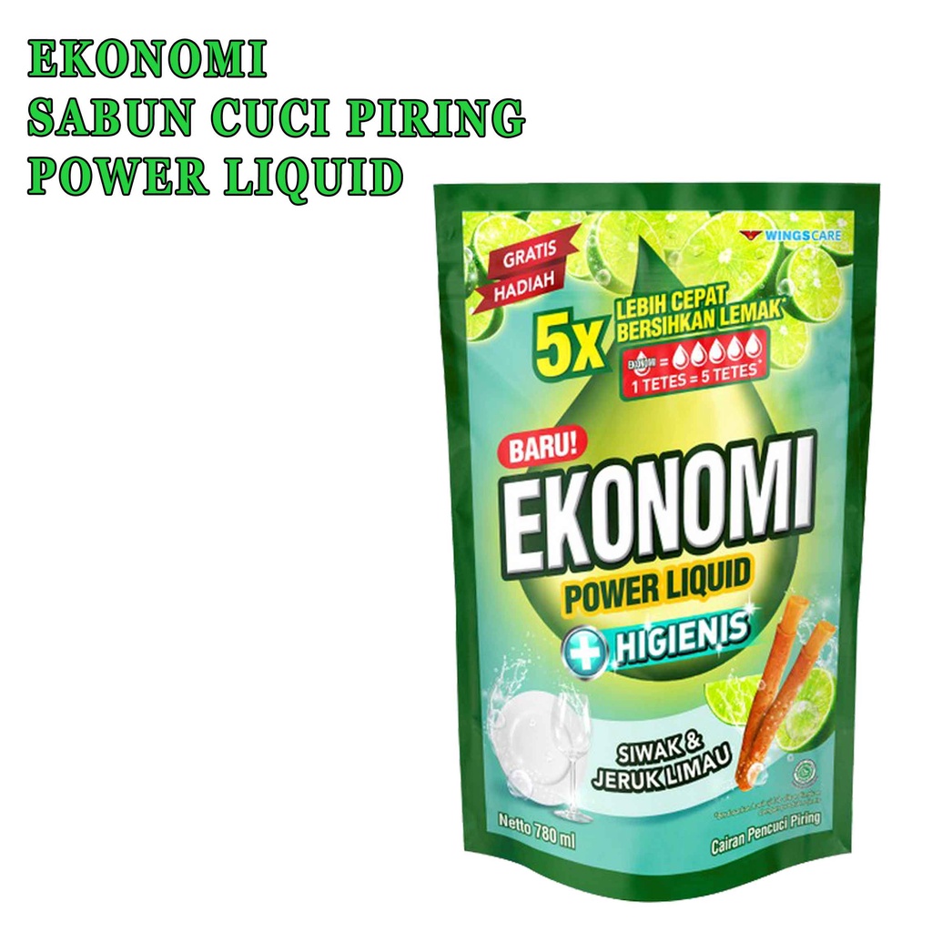 sabun cuci piring * Ekonomi * Cairan cuci piring * Power Liquid* 650ml