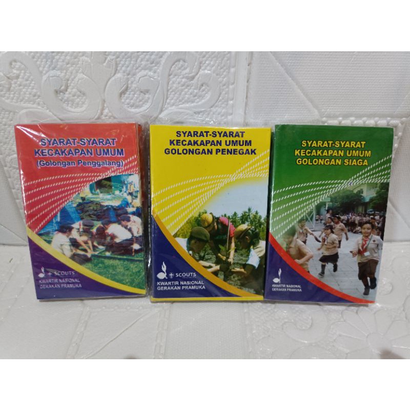 BUKU PRAMUKA SKU ISI 20 PCS/BUKU SKU SIAGA/BUKU SKU PENEGAK/BUKU SKU PENGGALANG