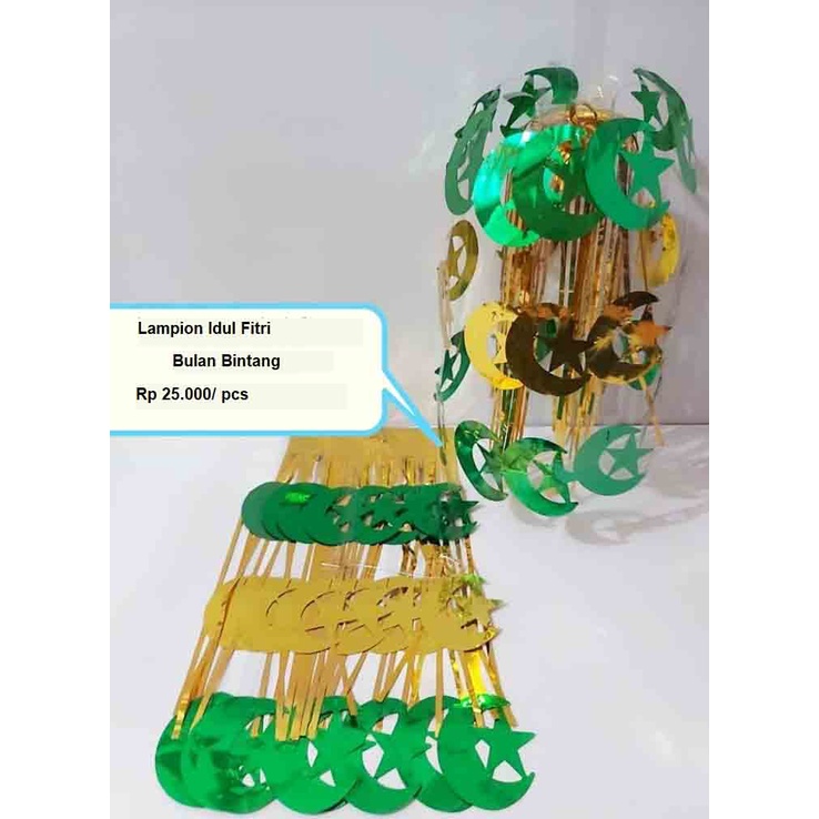 Lampion Ketupat Rumbai Lampion Idul Fitri Hiasan Dekorasi