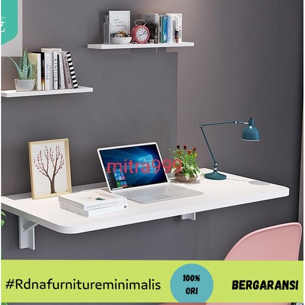 meja lipat dinding meja belajar 80 x 40