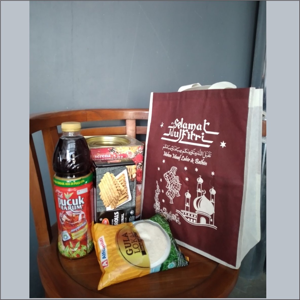 

Tas Lebaran Mika JUMBO Idul Fitri 28x38x14 Besar Warna Orange Bisa Mix Warna