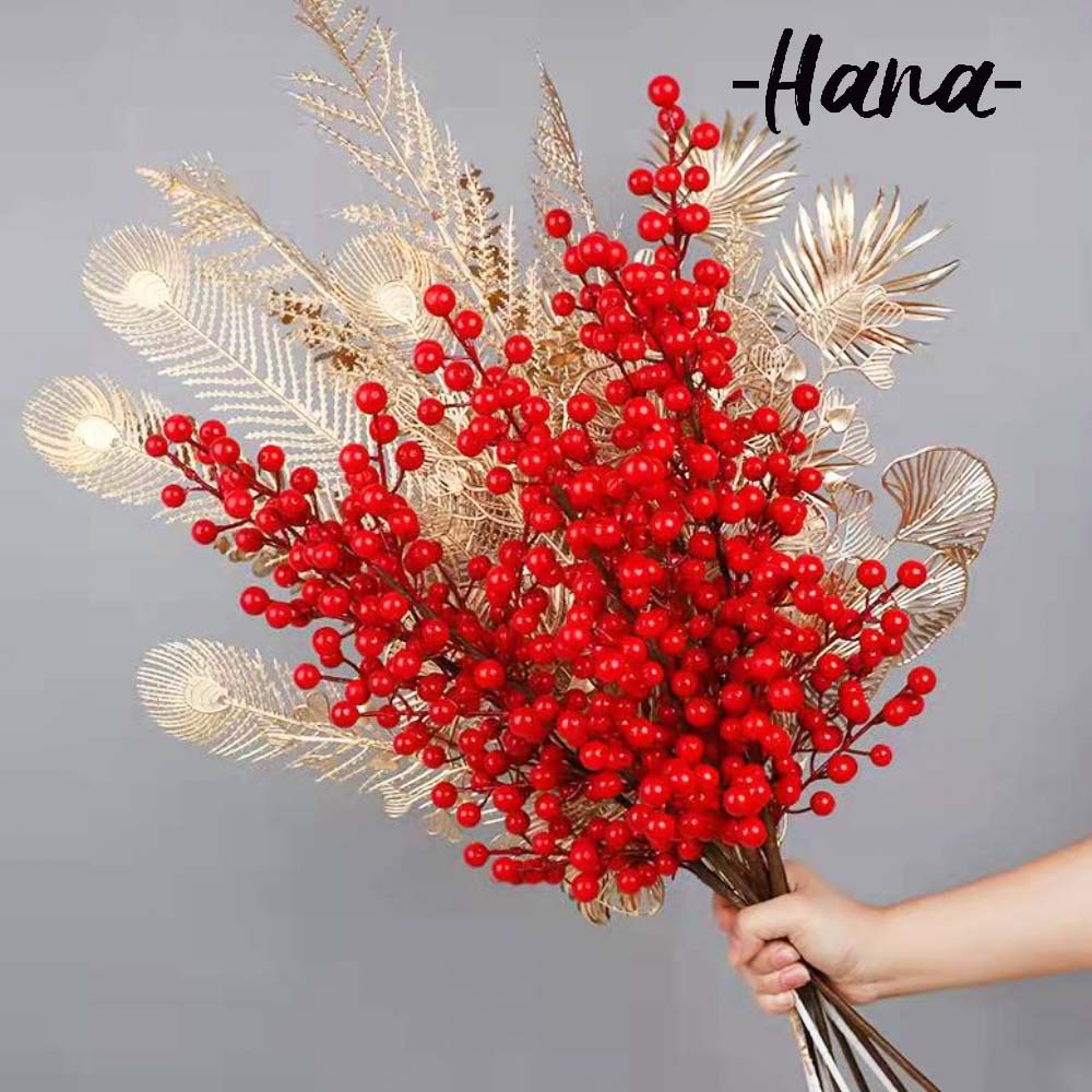 Daun dekorasi emas/daun artificial hiasan natal/daun plastik