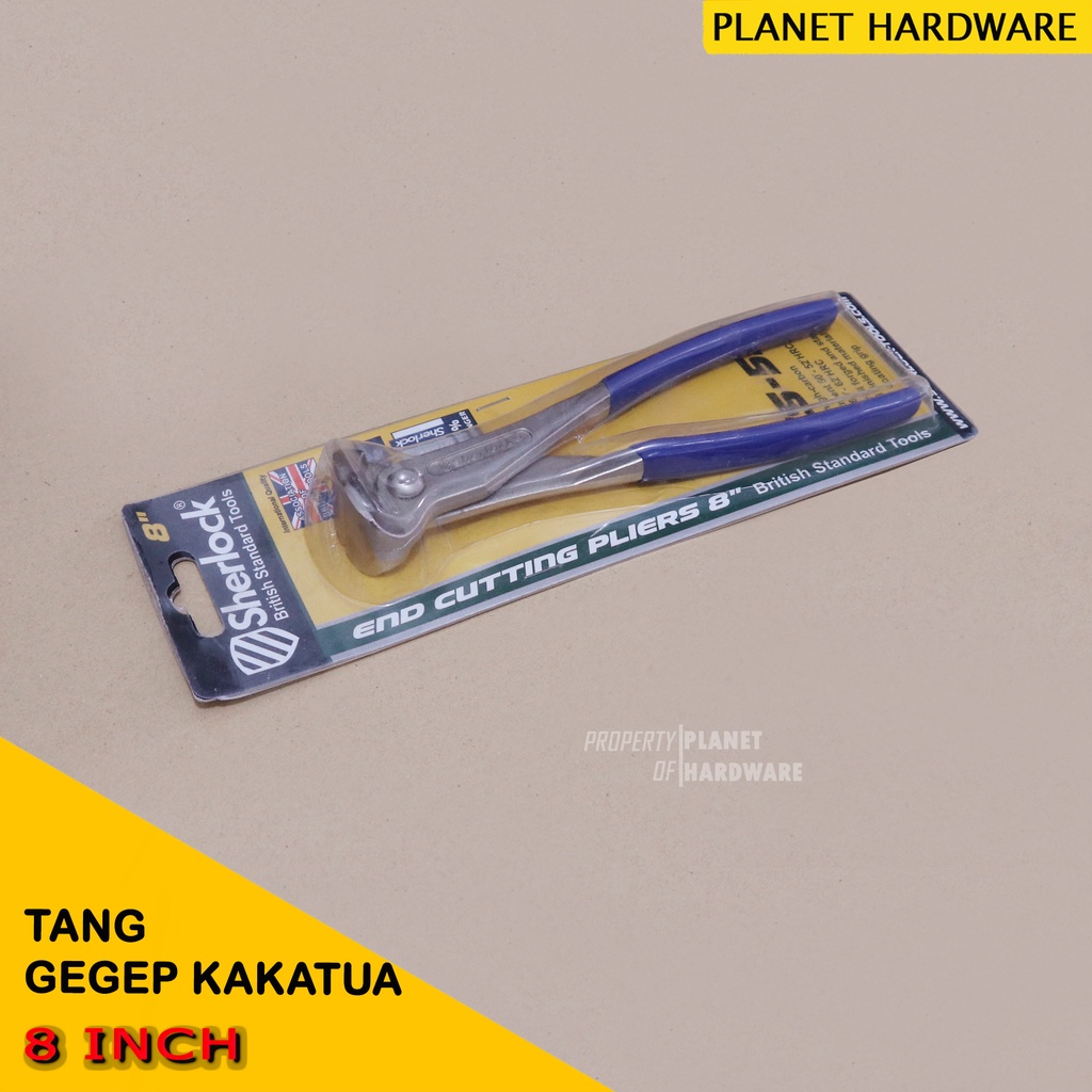 Sherlock Tang Gegep Kakatua 8 inch Chrome Vanadium Kepala Besar