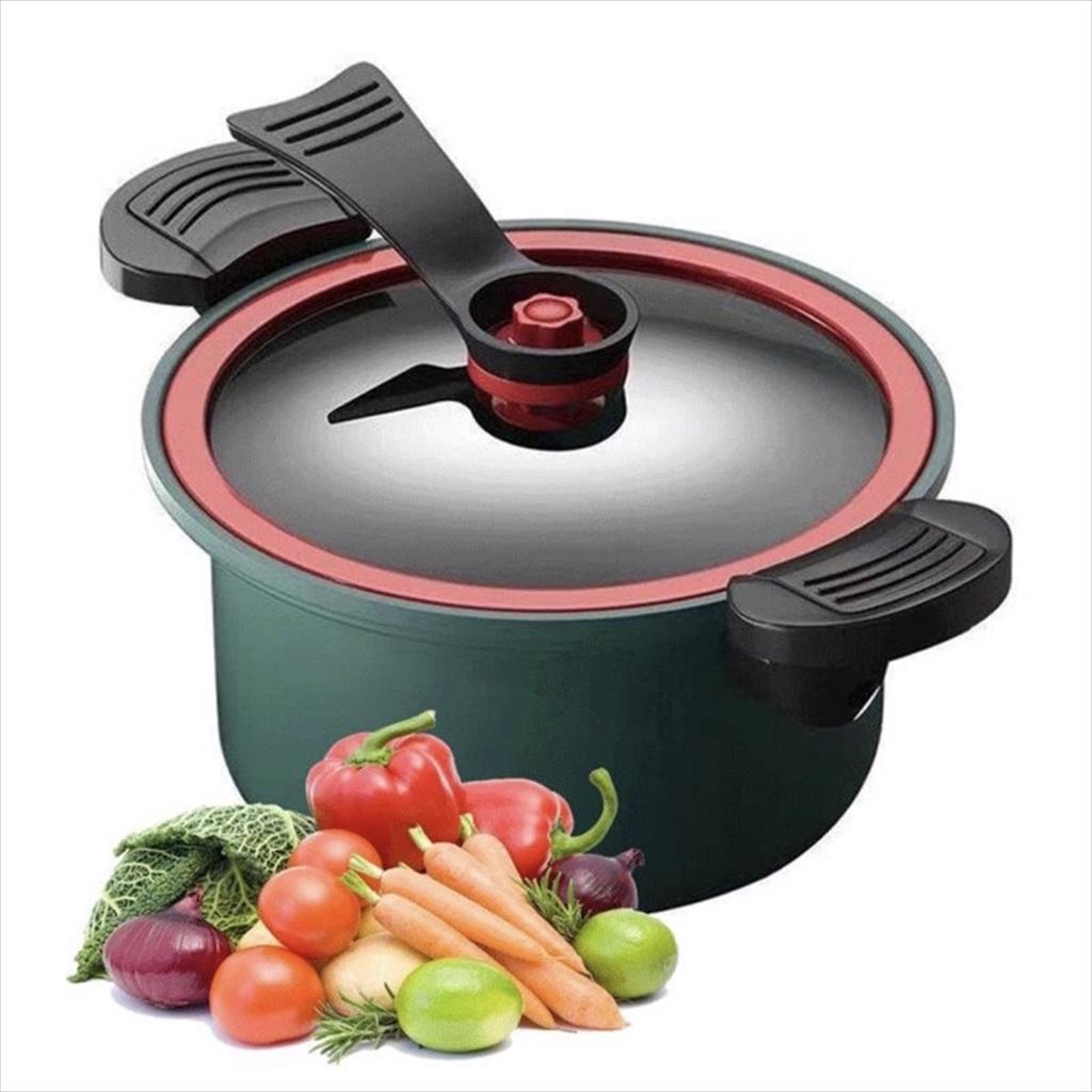 MJS 979. Panci Presto Anti Lengket Uk.22cm Dan 24cm Panci Viral Teflon Pressure Cooker Pot