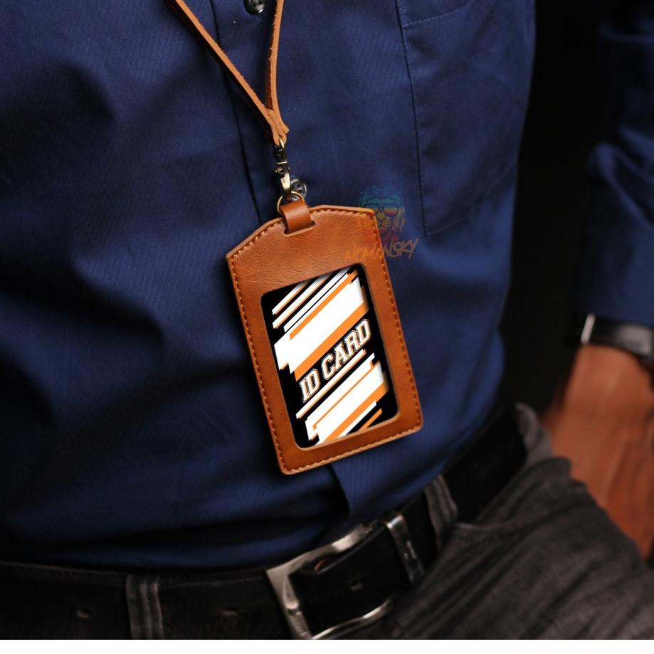 

Trendy 민 PREMIUM NAME TAG KULIT, NAME TAG HOLDER KULIT, ID CARD HOLDER,NAME KULIT (PATUK)