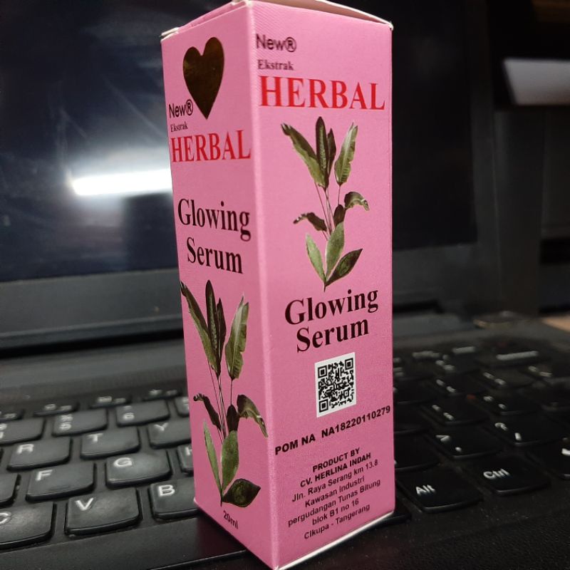 NEW SERUM HERBAL GLOWING BPOM 20 ML