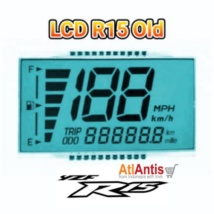 LCD Speedometer Yamaha R15 V2 Original