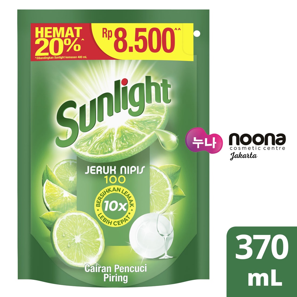 SUNLIGHT LIME REFFIL 370ML -NJ