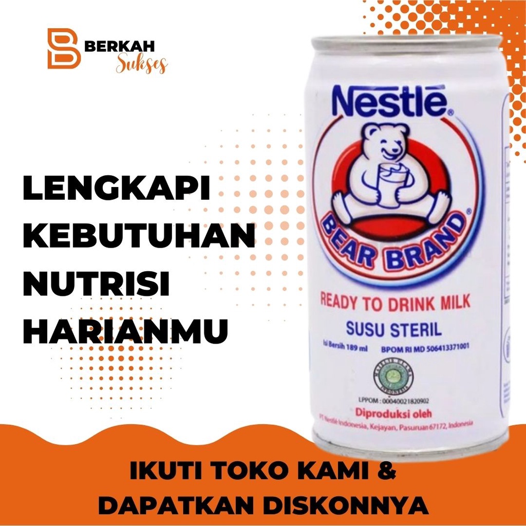 

Susu Beruang Bear Brand 189ml