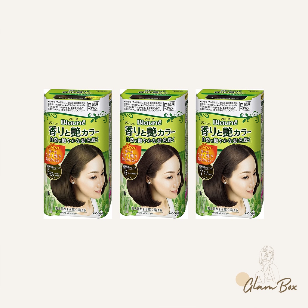 Liese Blaune Fragrance and Gloss Hair Color Cream (Penutup Uban)