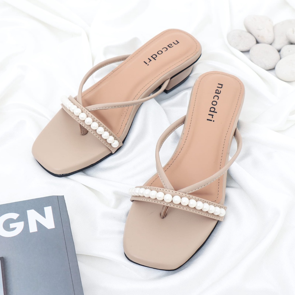 NACODRI  DALENA Sandal wanita heels 3cm