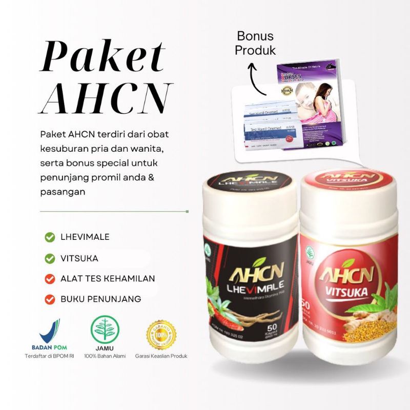 Paket Promil AHCN Herbal