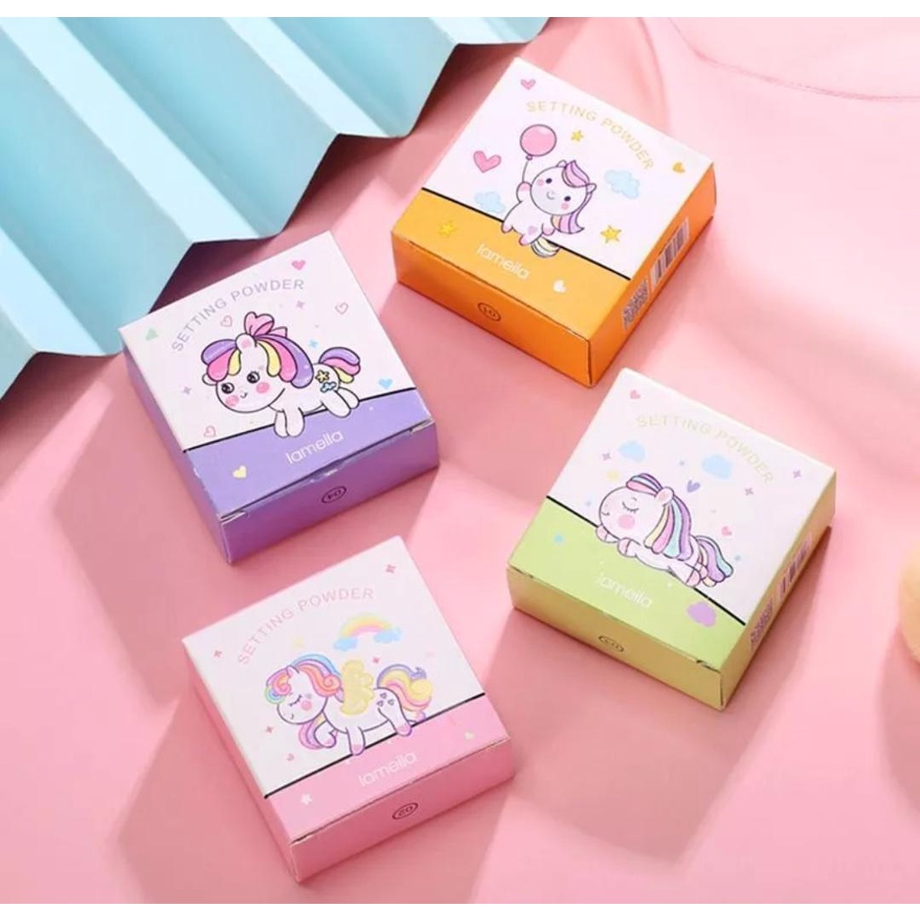 BLESSHOP Bedak Padat Bedak Tabur Oil Control