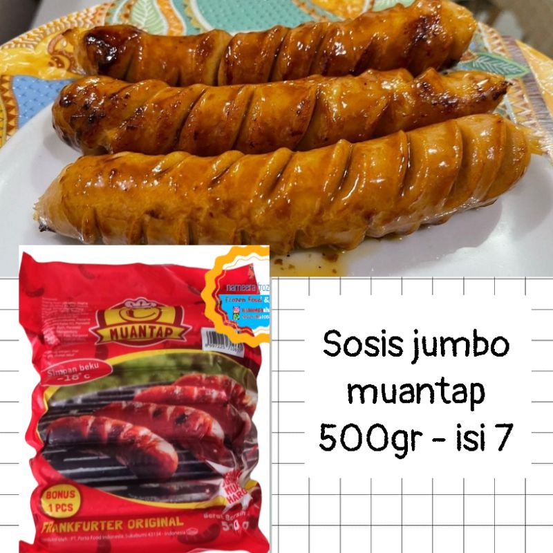 

sosis jumbo mantap 500gr