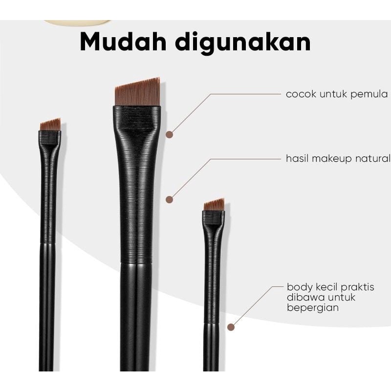 laristerus79 EYELINER EYEBROW TIPIS brush mac kuas super tipis ultra thin E003