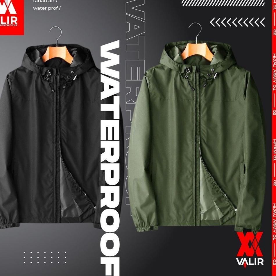 Valir Fline Jaket Pria Outdoor Polos Waterproof Anti Air Original Jaket Pria Motor Bikers Turing Bra