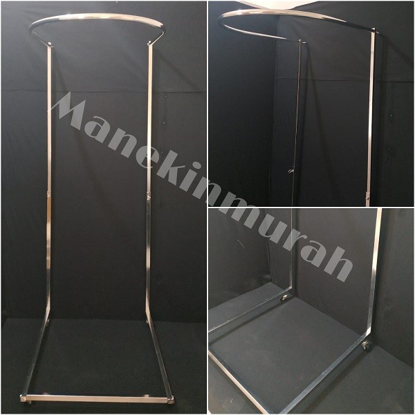 Hanger Kamar Pas Bongkar Pasang/ Fitting Room Portable