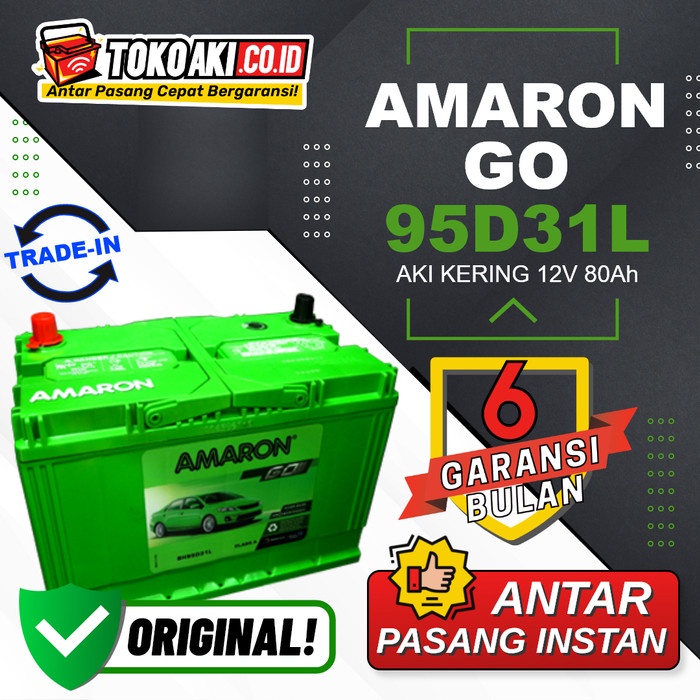 Amaron GO MF 95D31L - 80Ah