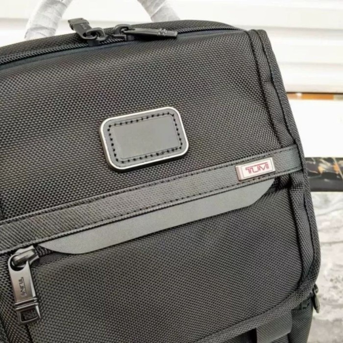 Ransel Tumi Alpha Flap Backpack Import Quality - Hitam LX_Store